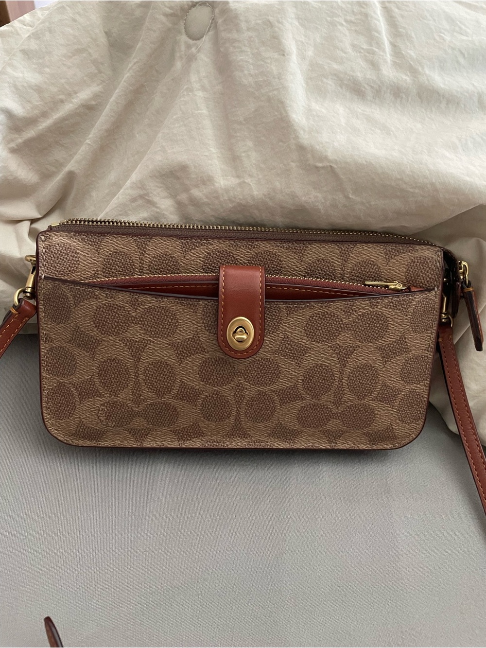 Coach Noa Pop Up Messenger Bag in Signature Canvas